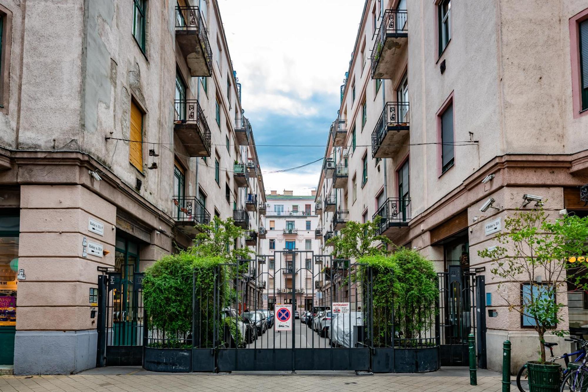 Jungle Aesthetics Downtown Apartman Aircon And Garage Parking Budapesta Exterior foto