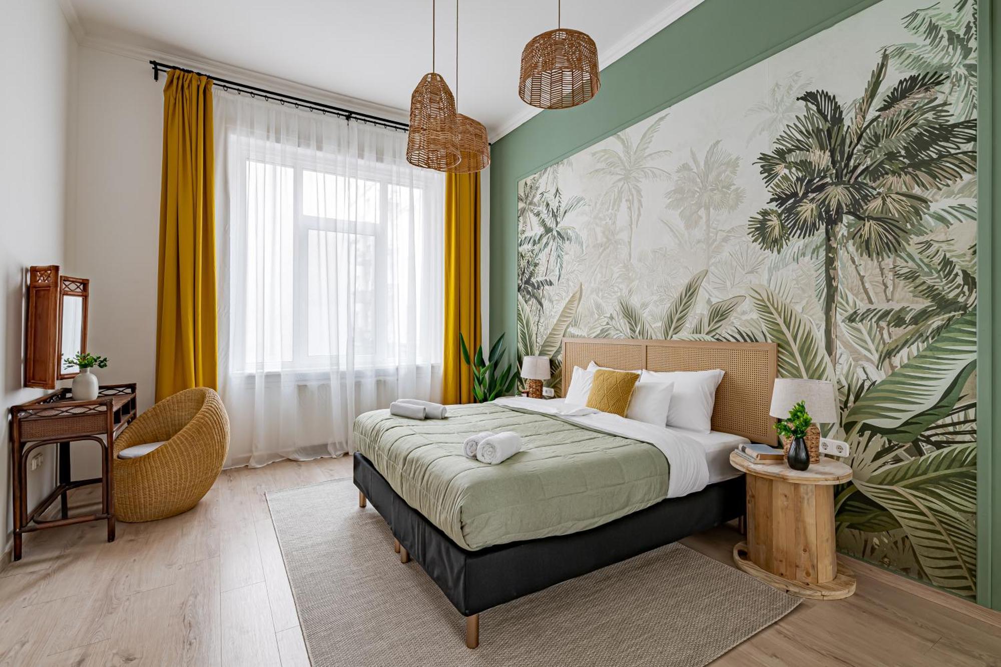 Jungle Aesthetics Downtown Apartman Aircon And Garage Parking Budapesta Exterior foto