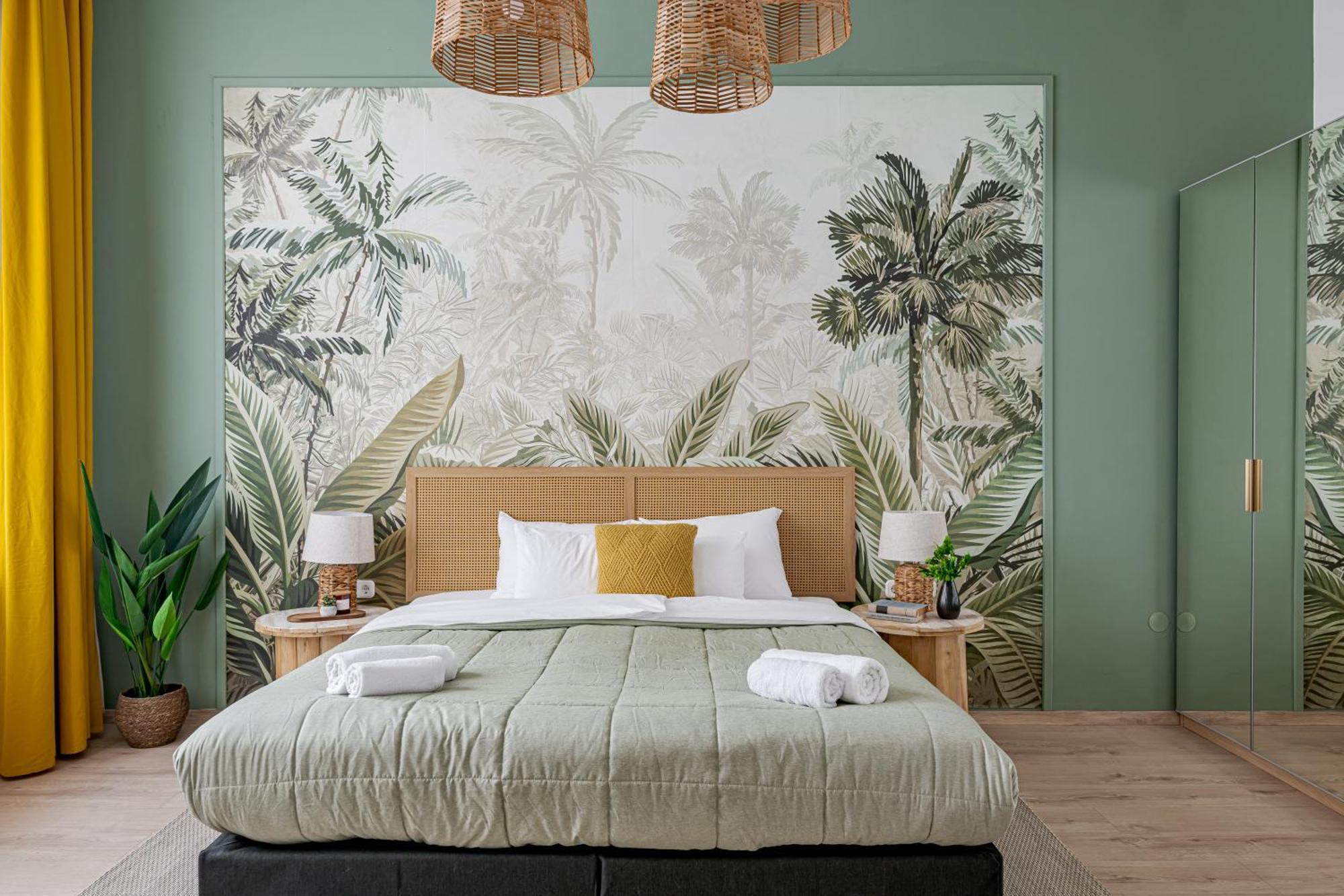 Jungle Aesthetics Downtown Apartman Aircon And Garage Parking Budapesta Exterior foto
