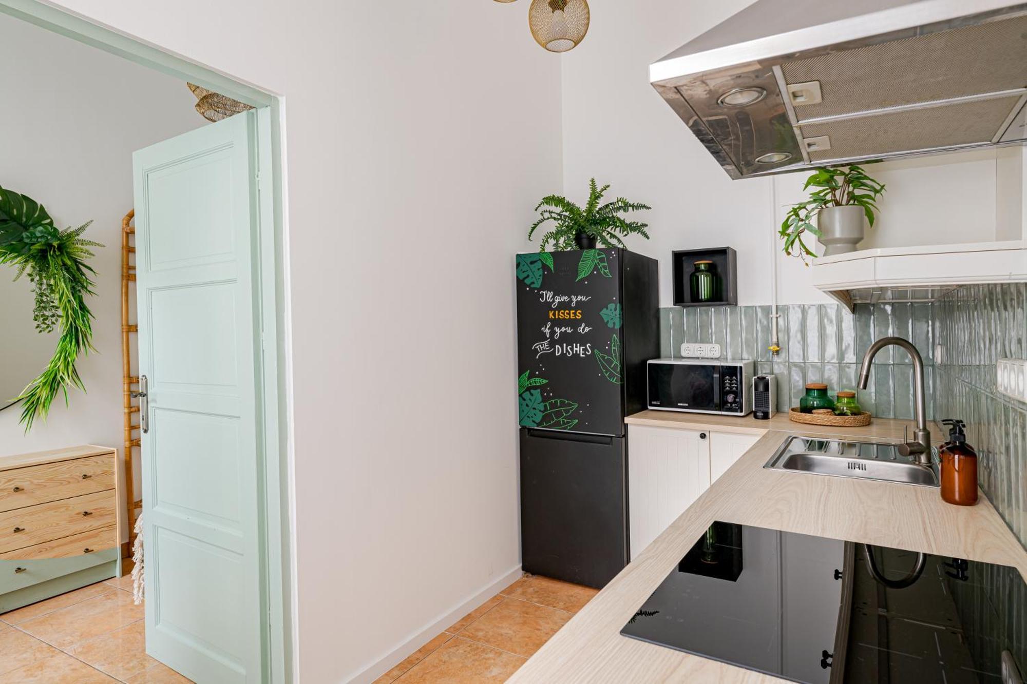 Jungle Aesthetics Downtown Apartman Aircon And Garage Parking Budapesta Exterior foto